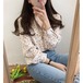 2025 春 夏 シャツ レディース ブラウス 長袖 シフォンシャツ トップス 韓国ファッション