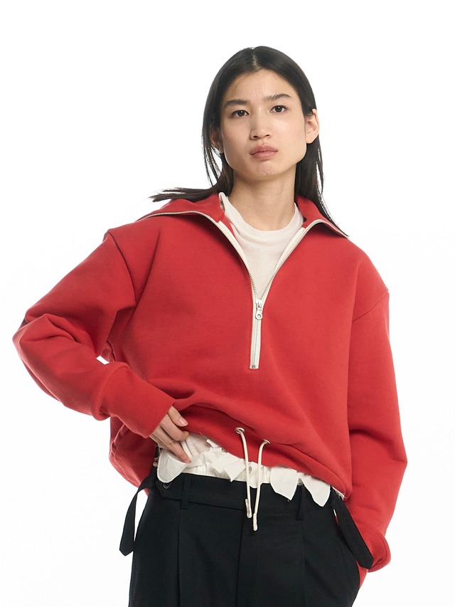 【25AW】JUN MIKAMI ジュン ミカミ / ハーフジップPO