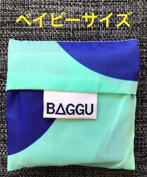 BAGGU エコバッグ　水玉　ドット　ベイビーサイズ