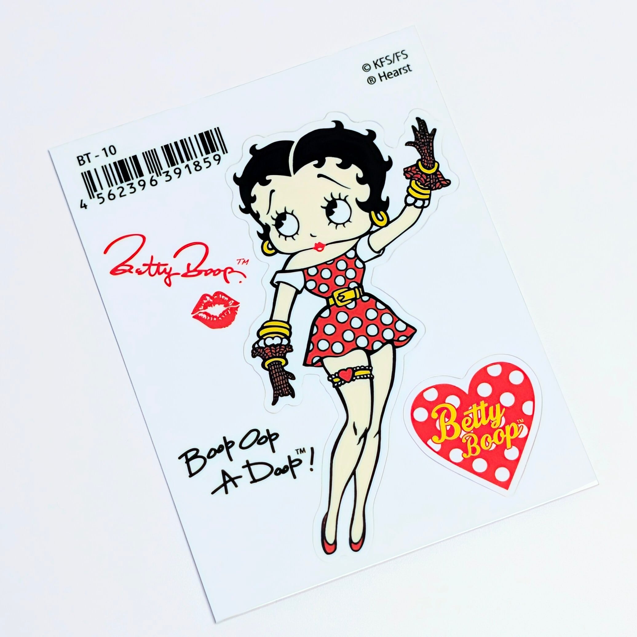 ✨️みんなメロメロ♡✨️送料無料!【 Betty Boop(ベティブープ) 】 STICKER(ステッカー)/ シール / ベティちゃん 〚アメリカン雑貨 アメトイ〛