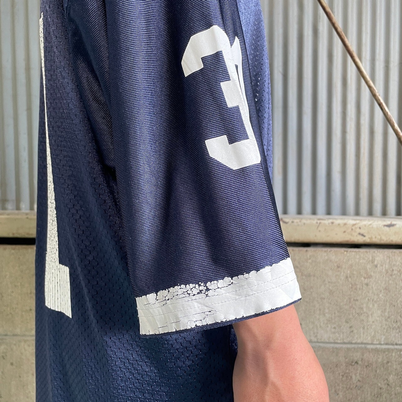 00年代 NIKE TEAM ナイキ チーム メッシュ ゲームシャツ ユニフォーム 