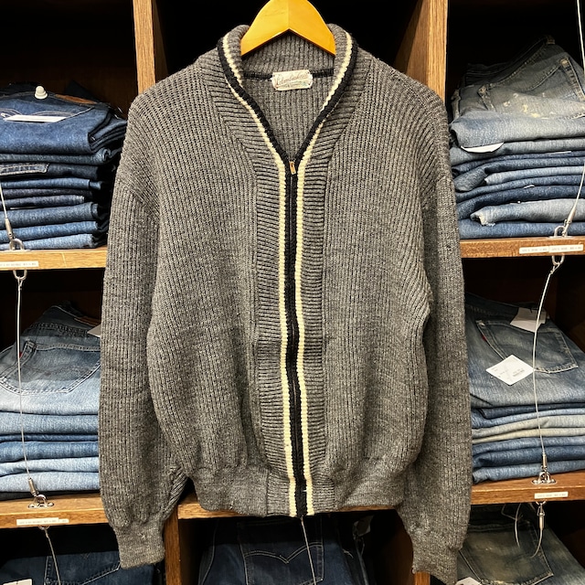 1960'S COLUMBIA KNIT CARDIGAN