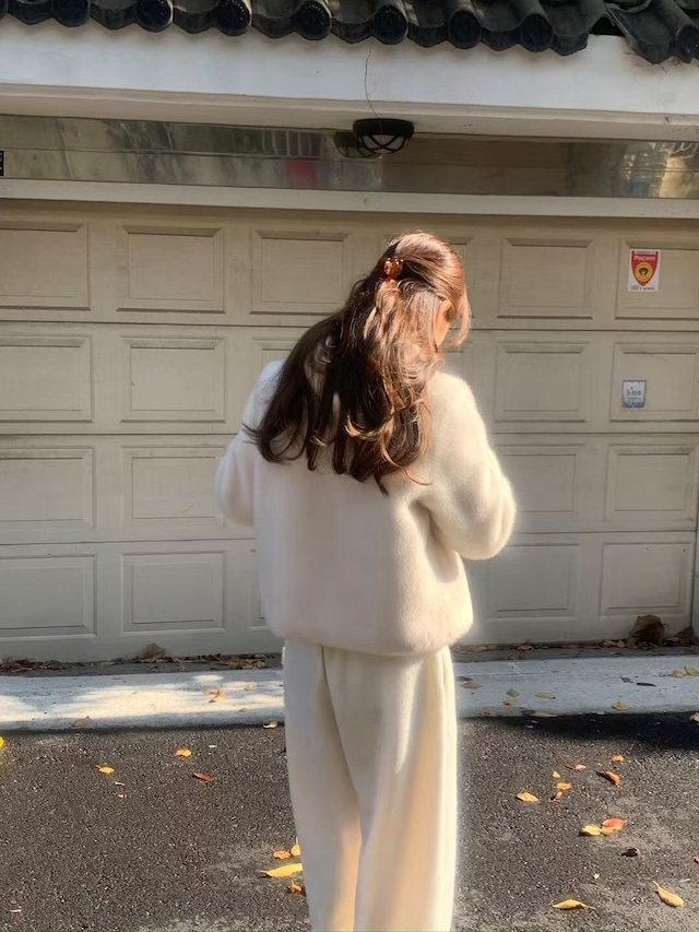 (即納) LITER / Pony wool sweat pants