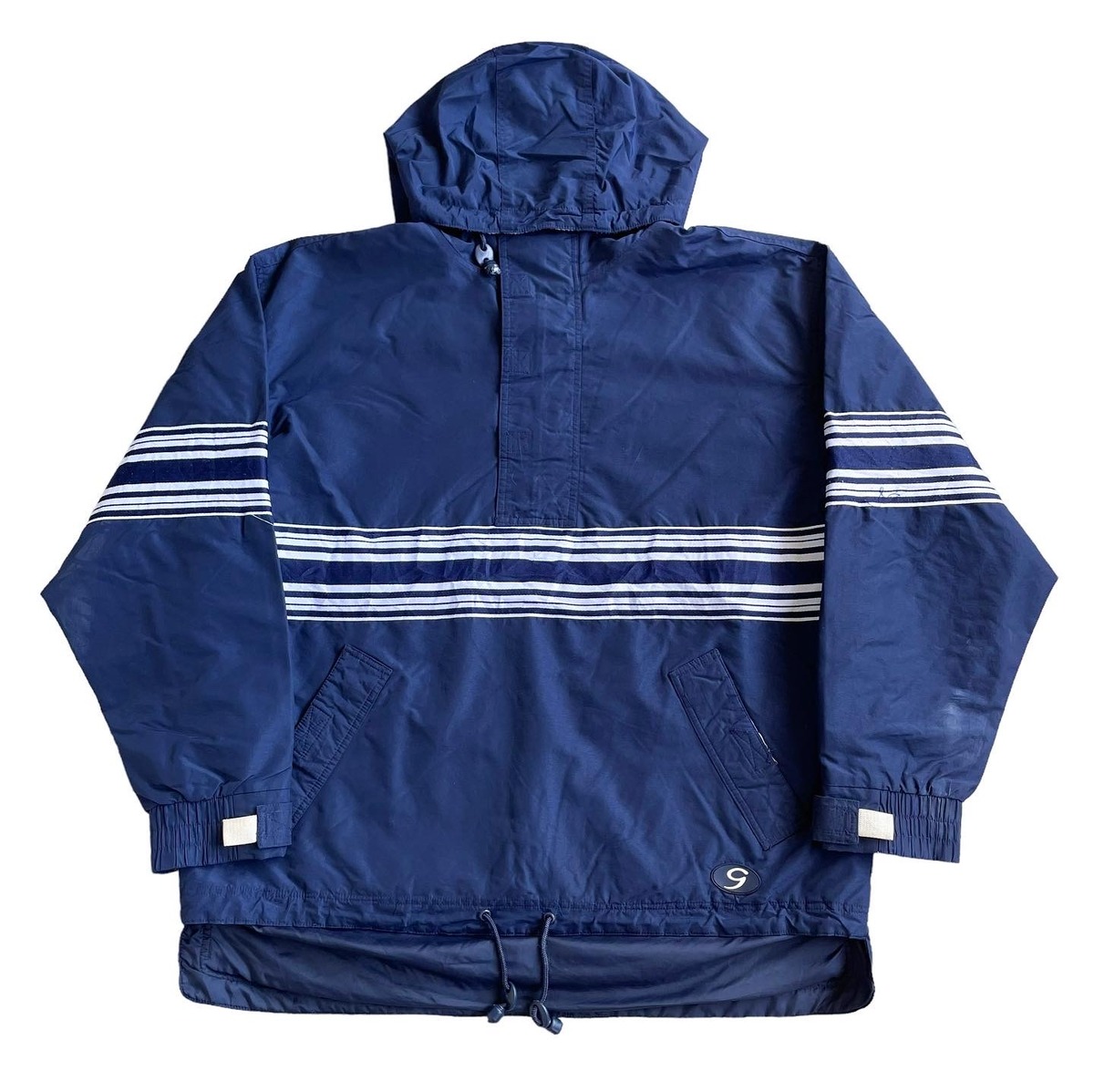 Vintage 90s-00'S GAP Anorak Parka, Men's Size M Nylon navy blue type Vintage Second Hand