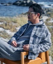 【#Re:room】Rrm EMBROIDERY KNIT PARKA［REK143］