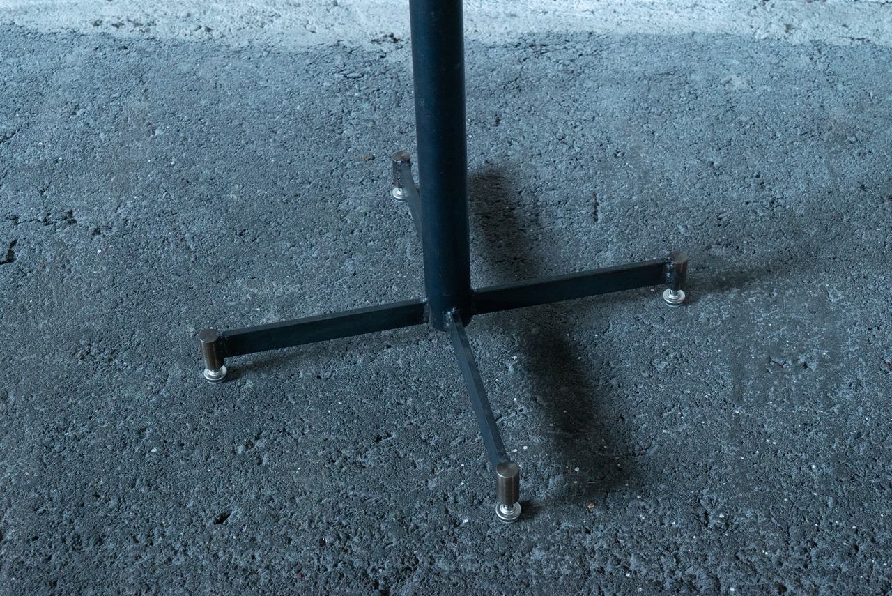 【お客様専用ページ キャスター仕様 】テーブル脚【CAFE TABLE LEGS/１本脚/H710mm】/金具のみ/送料無料(北海道・沖縄・離島除く)
