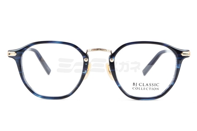 BJ CLASSIC メガネ COM-302PT C-111-1 オクタゴン コンビネーション BJクラシック 鯖江 日本製 正規品-2枚目