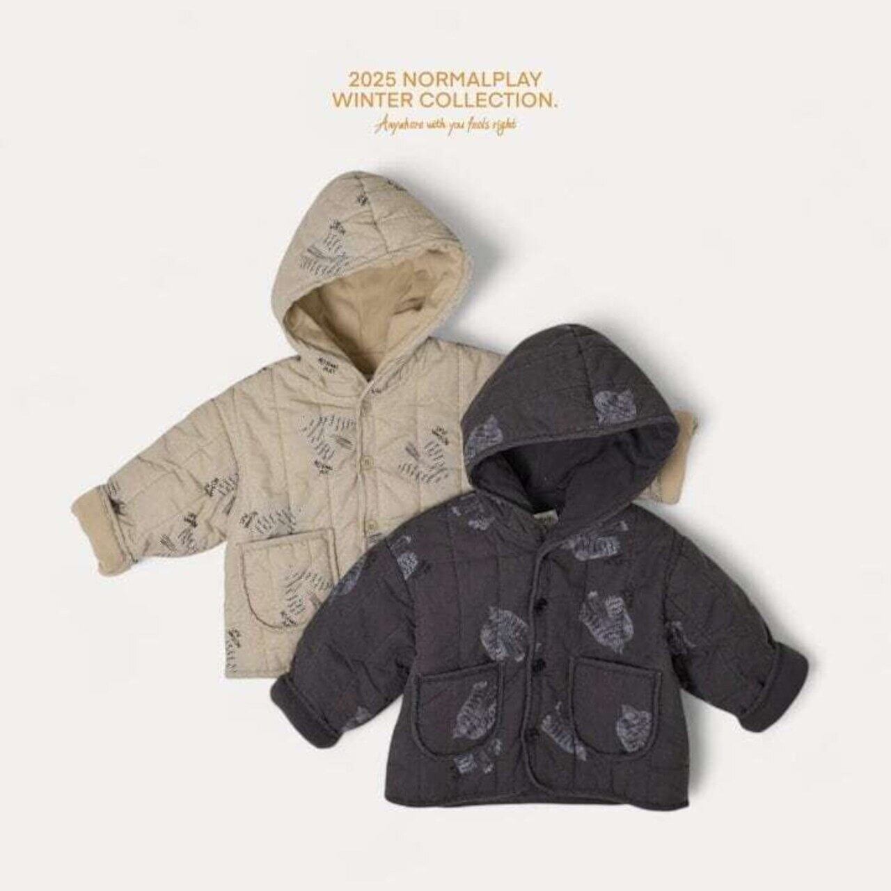 《予約》normal play ¨ bird hoodie overlap