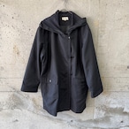black nylon coat