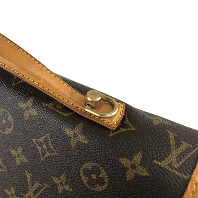 LOUIS VUITTON ルイヴィトン ビバリー モノグラム ショルダーバッグ ブラウン フロントバックル レザー 2WAY vintage ヴィンテージ オールド 5id2zj