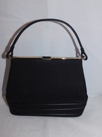 紺色バックスキンビィンテージバック navy blue color vintage bag(made in Italy)