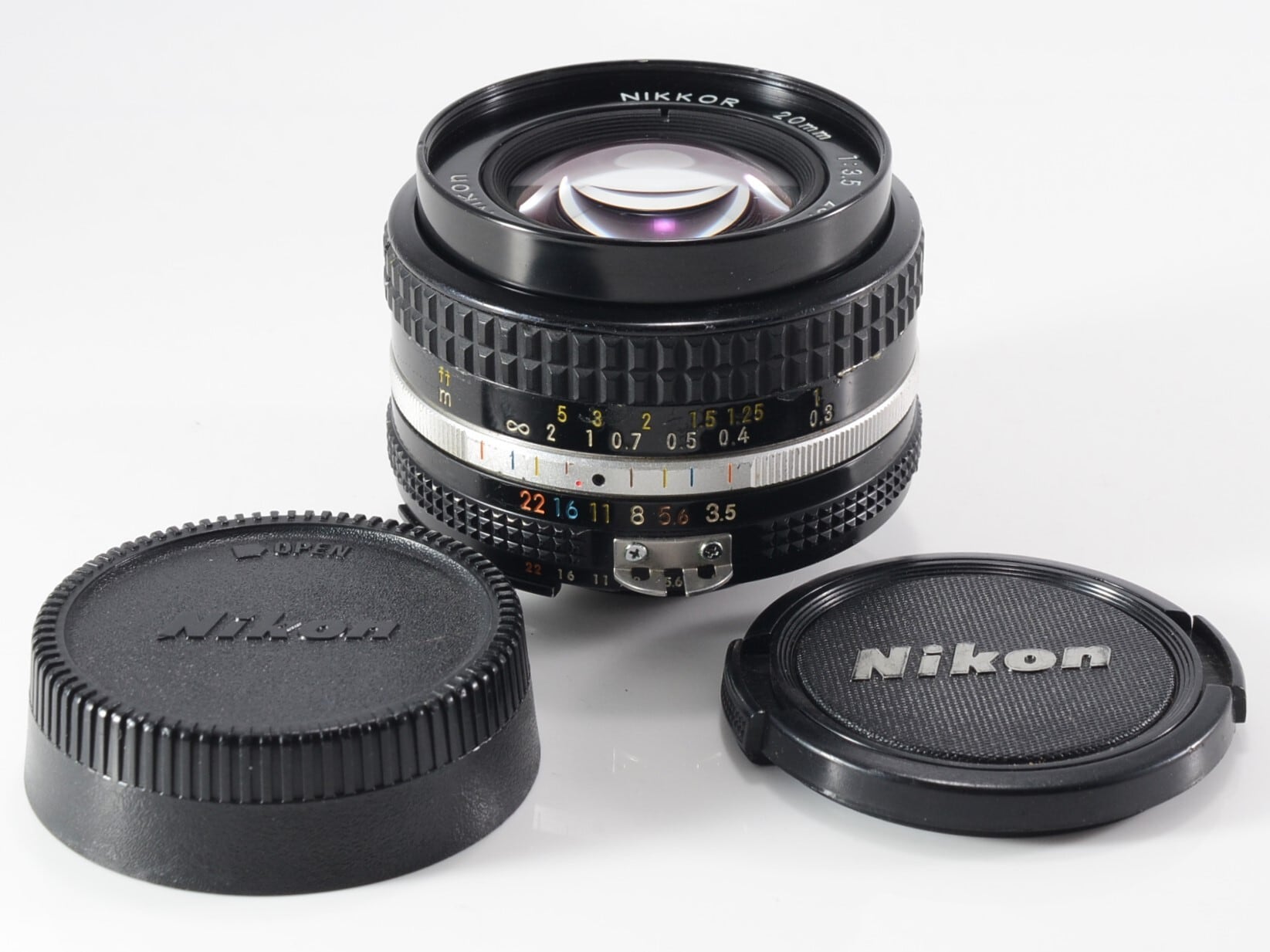 Nikon Ai-s Nikkor 20mm F3.5 整備済 単焦点レンズ ニコン (60863