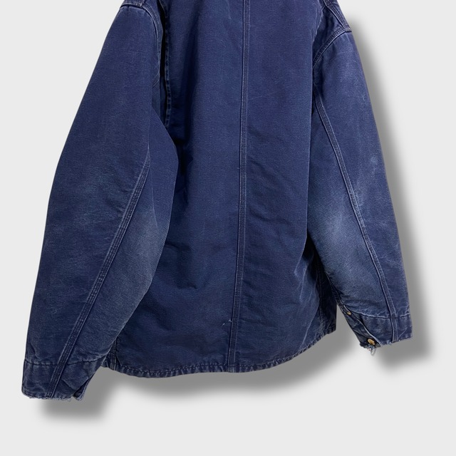 80s90s  カーハート　ミシガンチョアコート　ダックジャケット　ネイビー