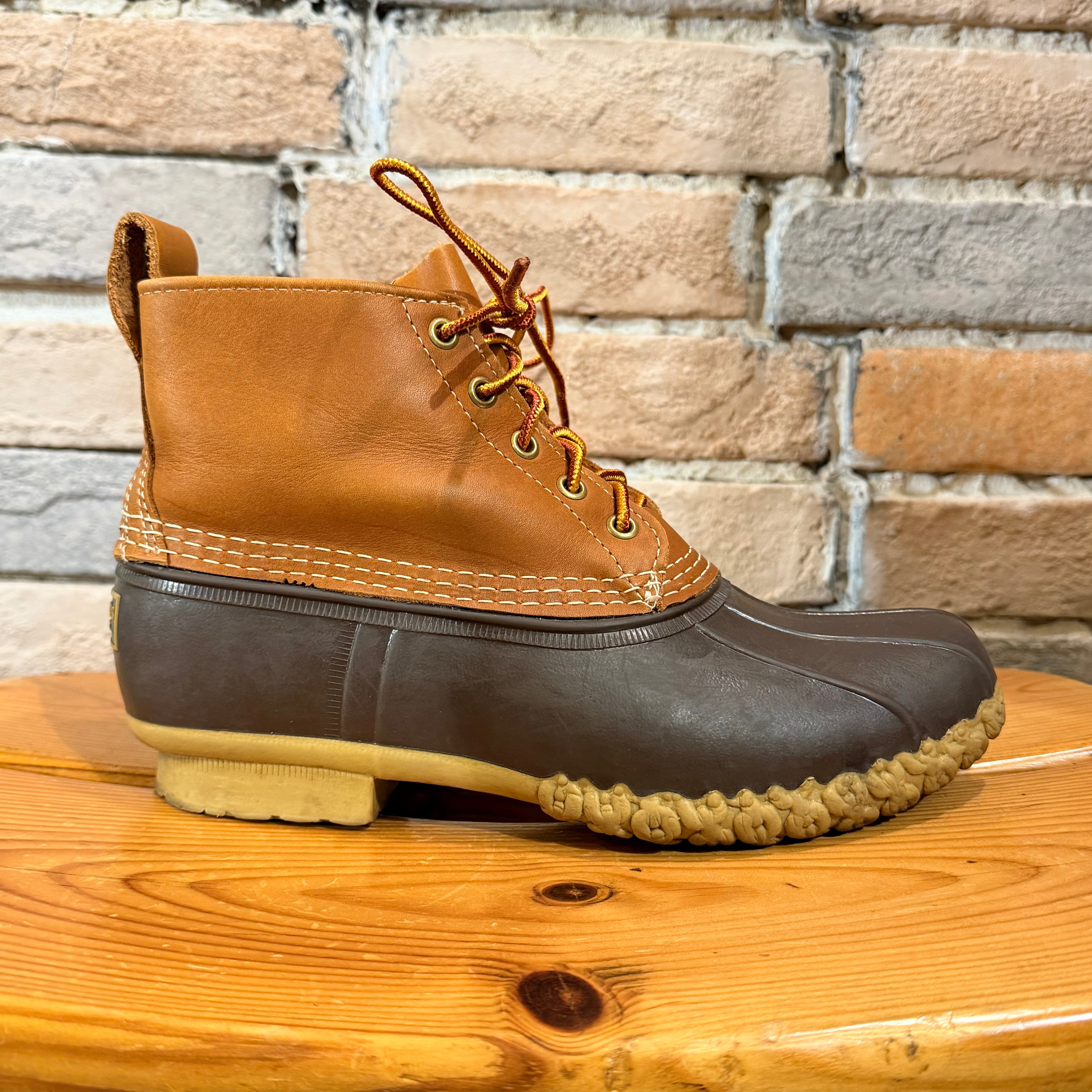 新品未使用！　L.L. Bean ビーンブーツ　USA製 L.L.bean ビーンブーツ 26.5㎝ほど ブラウン USA製 エルエルビーン