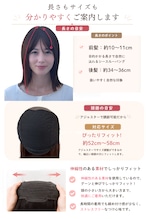 商品名【ロゼリア】人毛フルウィッグ