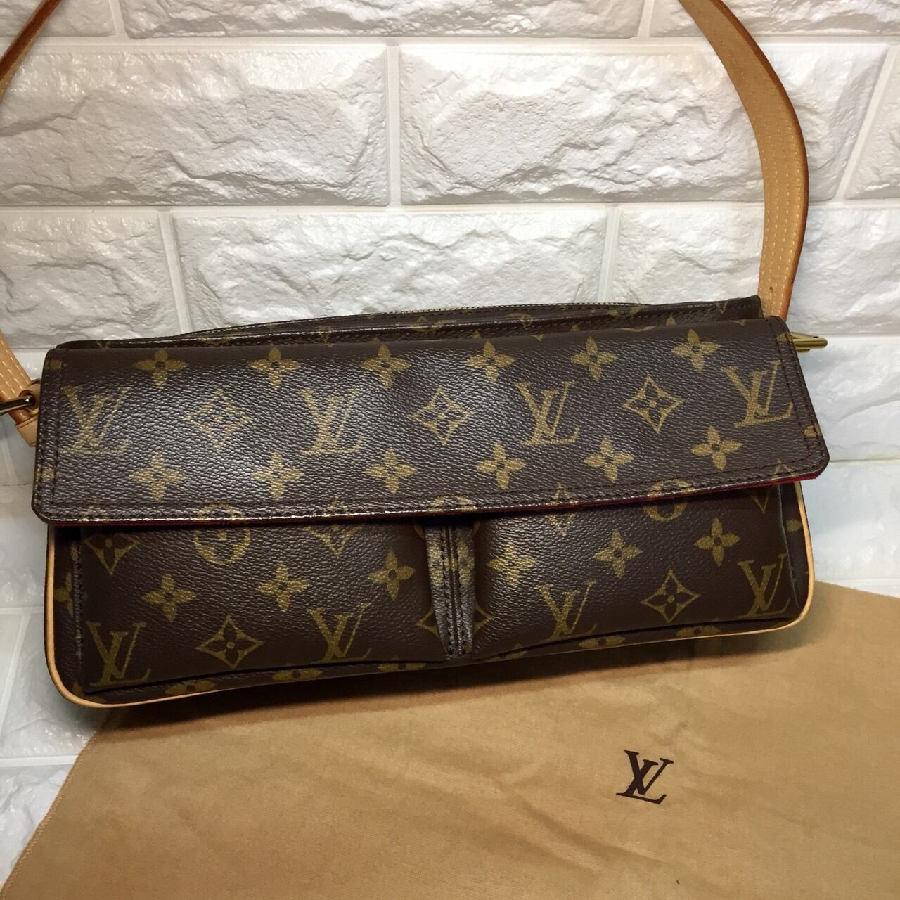 LOUIS VUITTON ルイヴィトン ヴィバシテMM モノグラム 美品 | Unique