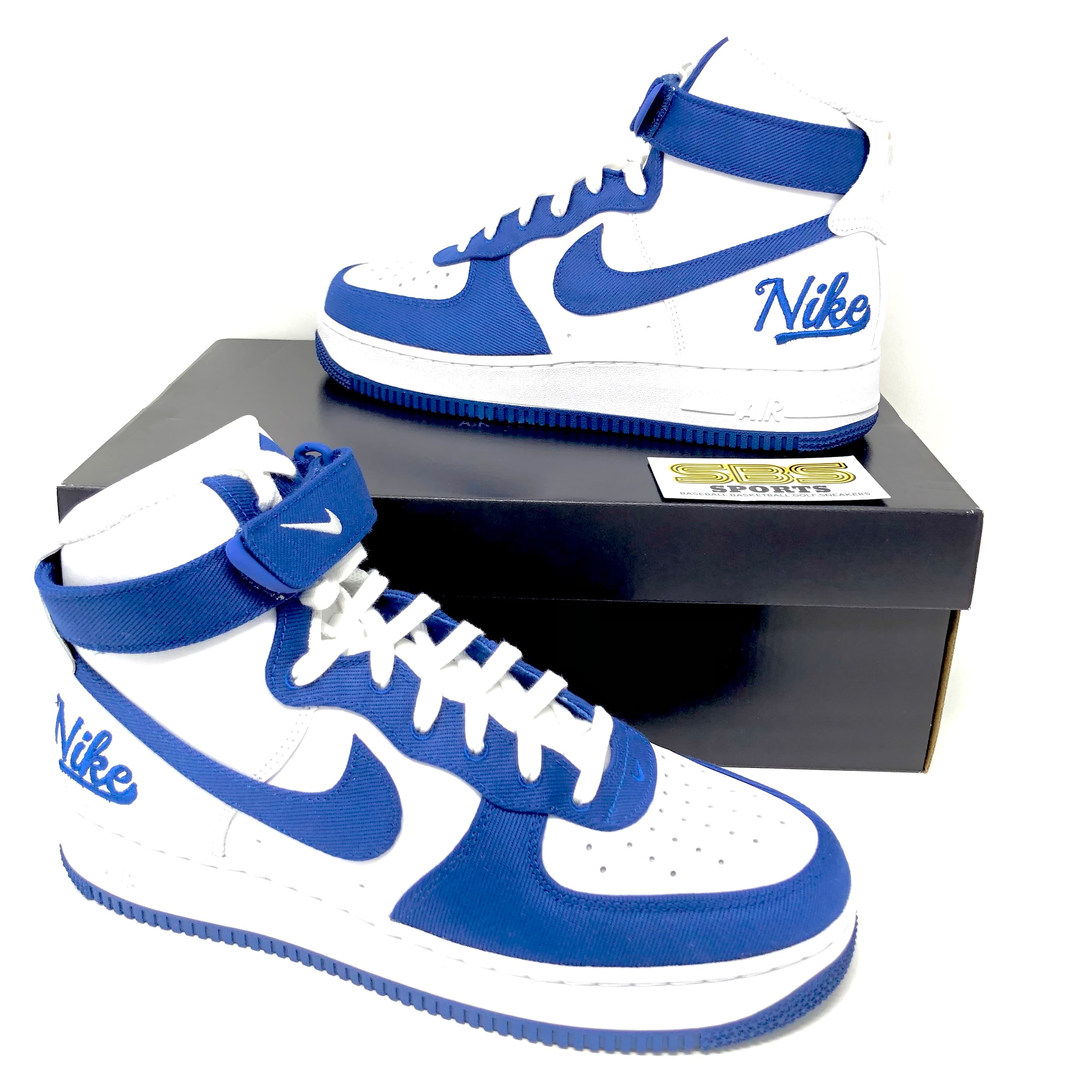 Nike Air Force 1 EMB High On Feet Sneaker Review - QuickSchopes 179 -  Schopes DC8168 100 Dodgers 