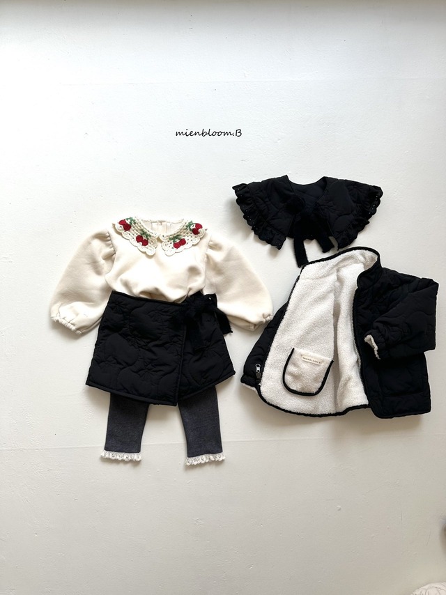 予約 Ribbon Bonding Double-Sided Jumper [ mienbloom.B ]