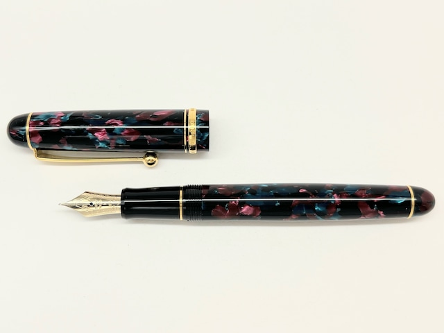 1997　パイロット カスタム レガンス２ レッド&ブルー　PILOT CUSTOM LE　（細字）　14K　　　　　02935