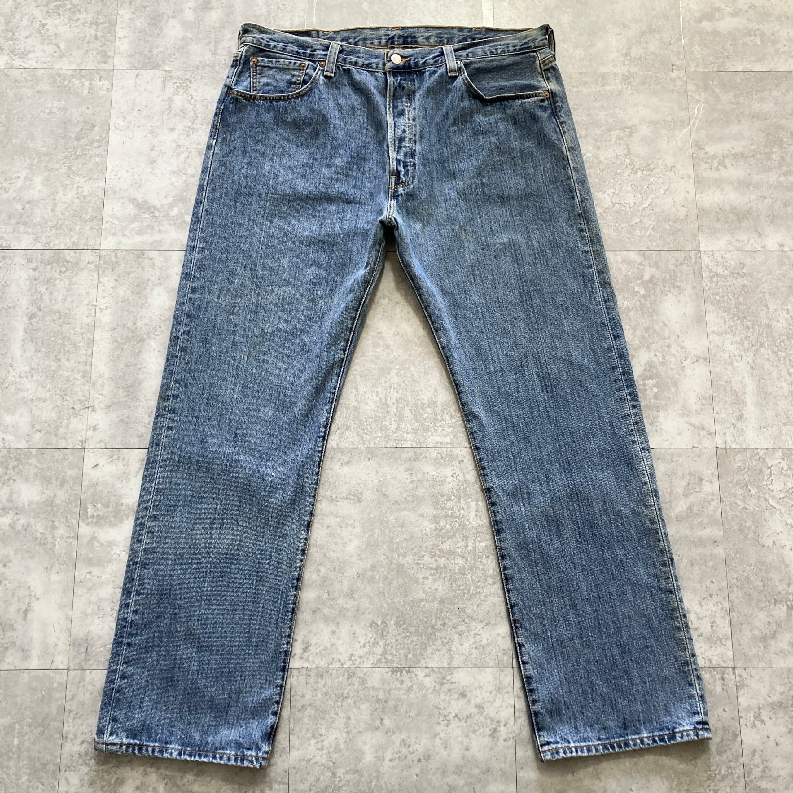 W40 L32】Levis 501 リーバイス ボタンフライ ビッグサイズ 縦落ち