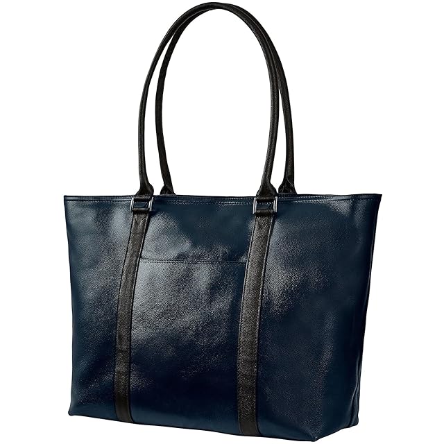 美品 PC A4収納可✨Tiffany & Co. レザートートバッグ ◇TIFFANY&Co. ティファニー ショッピングトート LARGE A4対応