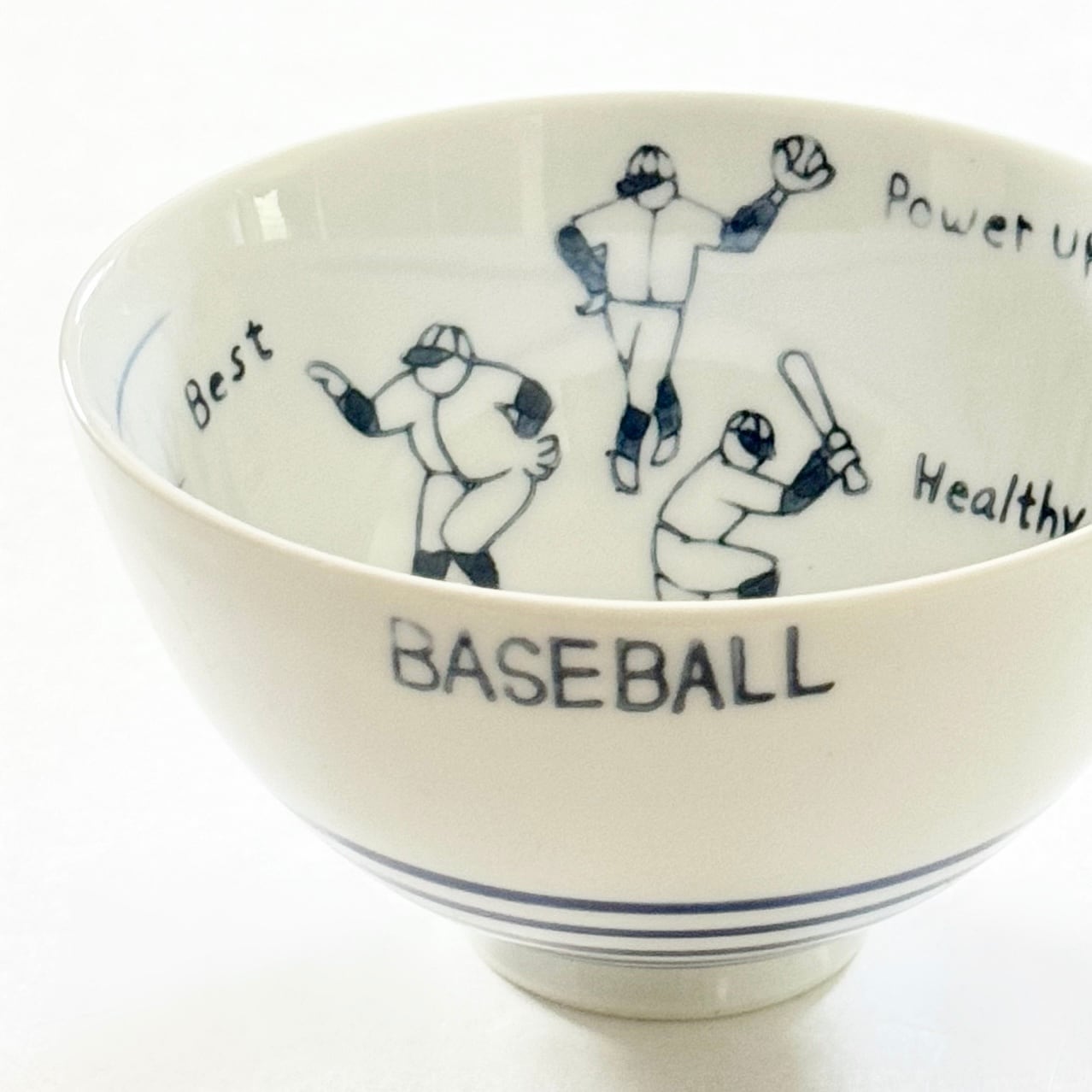 baseball ご飯茶碗 | 24to3［西富陶磁器オンラインストア 有田焼
