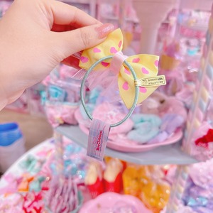 【F7】65-115ぽんぽんリボンヘアゴム