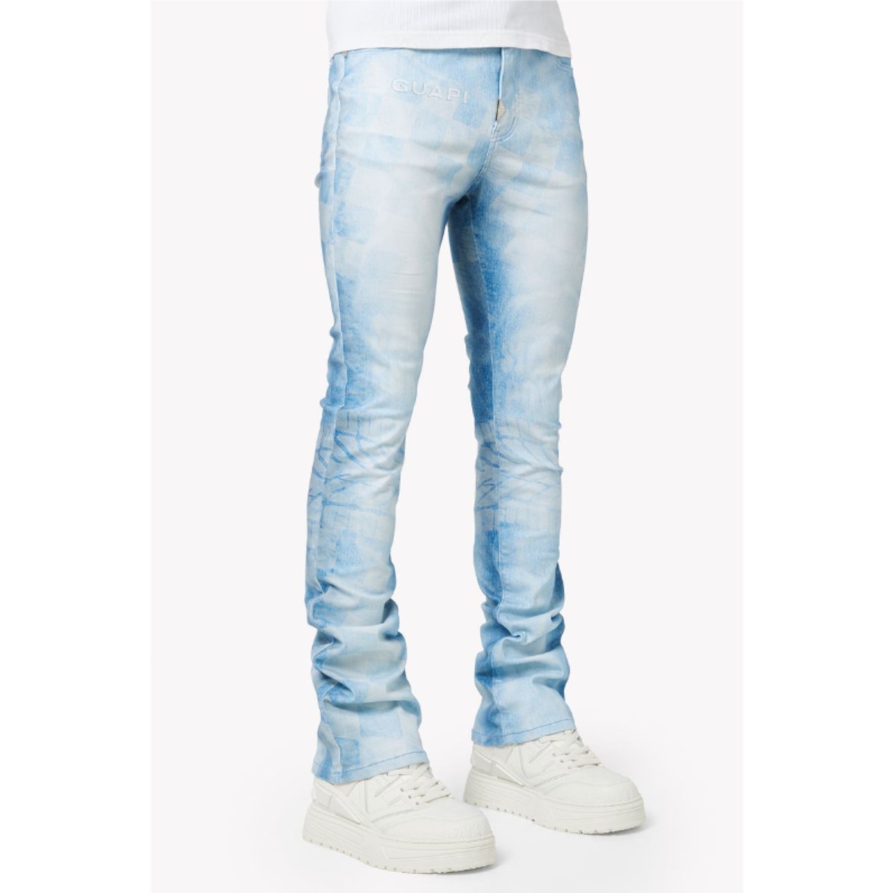 GUAPI / aqua blue racer denim V3