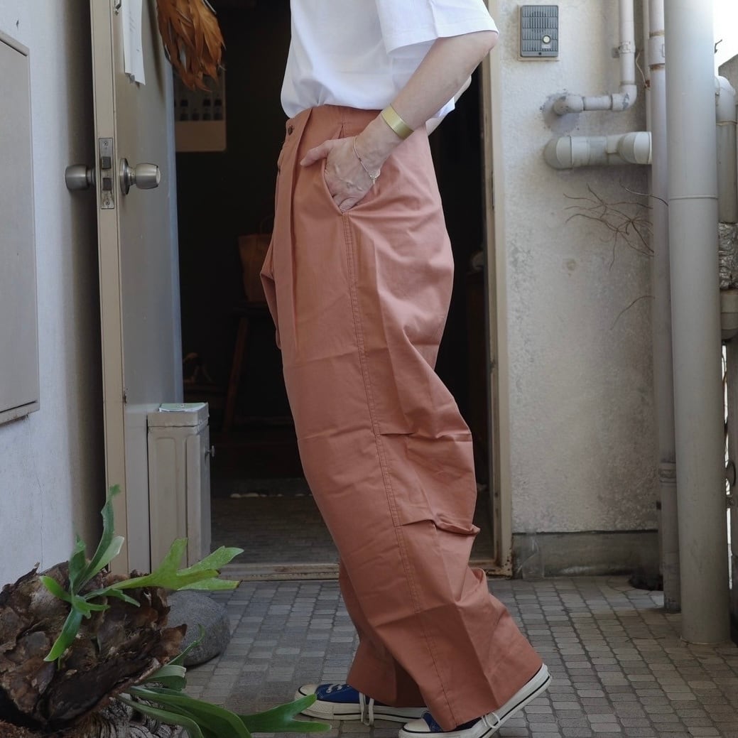 美品 TUKI（ツキ）Pajamas パジャマパンツ M TUKI(ツキ)pajamas パジャマパンツ terracotta 0041 | Debby