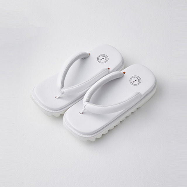 サン駄（江戸前sandal）　white　[SW-10226]