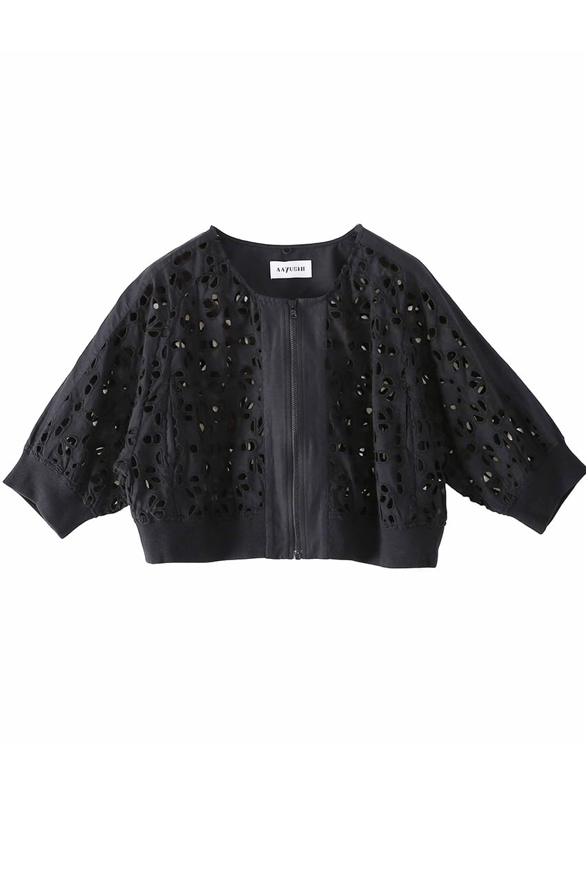今季美品！アユーシ　イスラミックカットワークブルゾン SGN0388〕イスラミックカットワークブルゾン | AAYUSHI