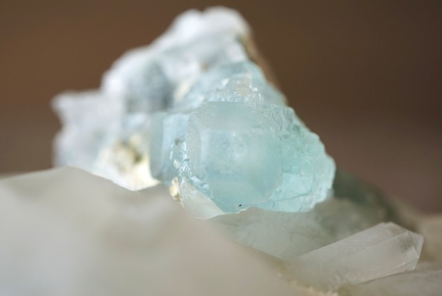 ヤオガンシャン産フローライト Fluorite/Quartz 1230