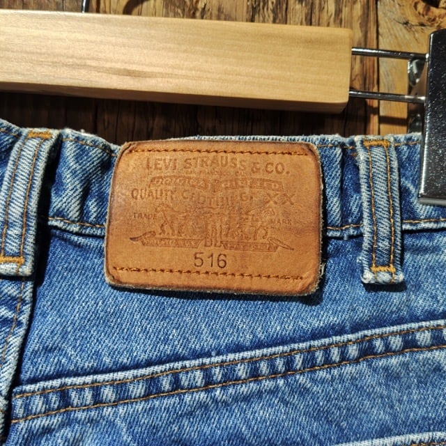 1990s Levi's 516 Slim Straight Made in CANADA 実寸 W32 L31.5