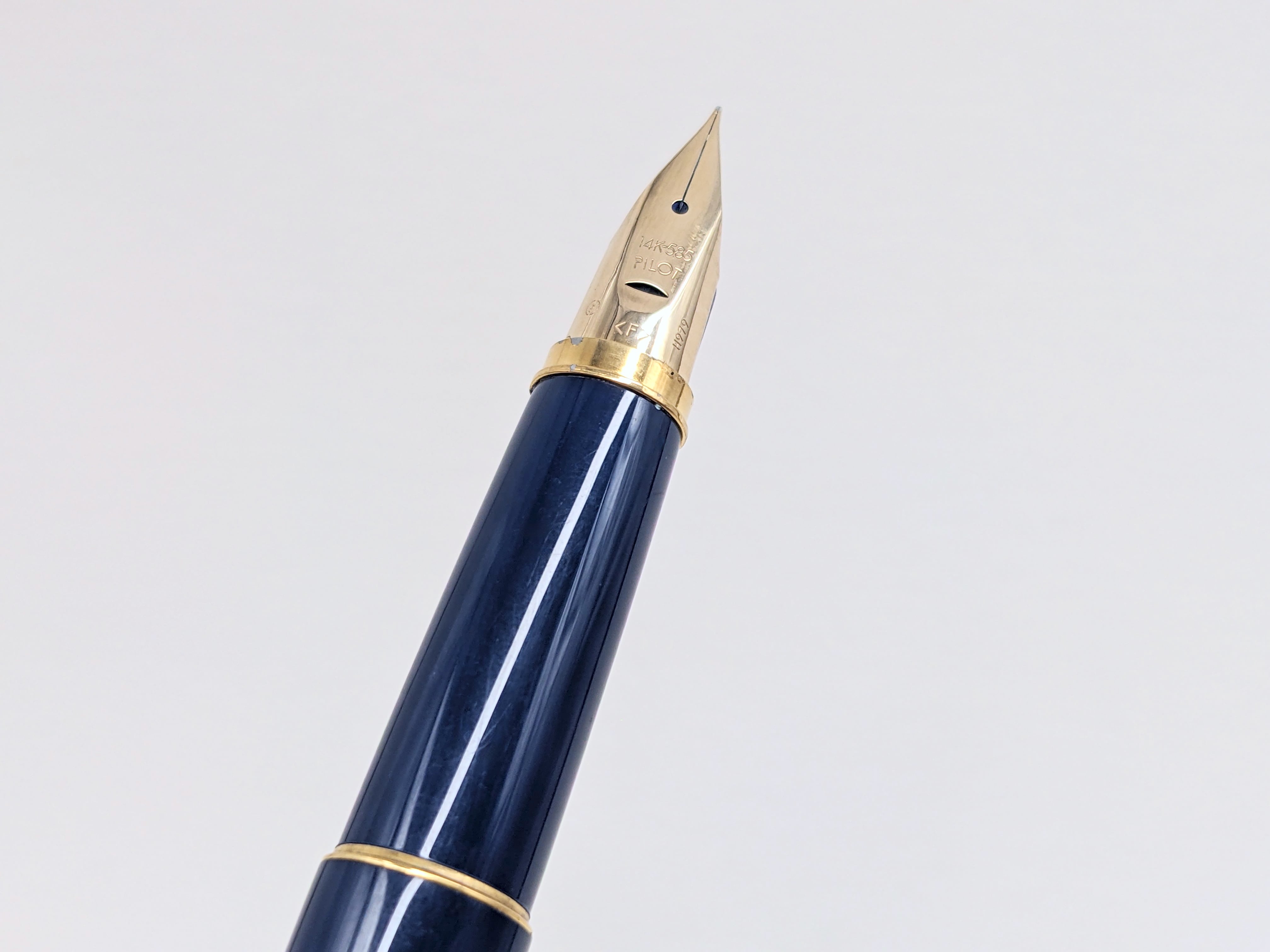 パイロット カスタムグランディー 14K OB（オブリーク）ニブ 万年筆 逆張りクリップ パイロット カスタム グランディー トモ OB