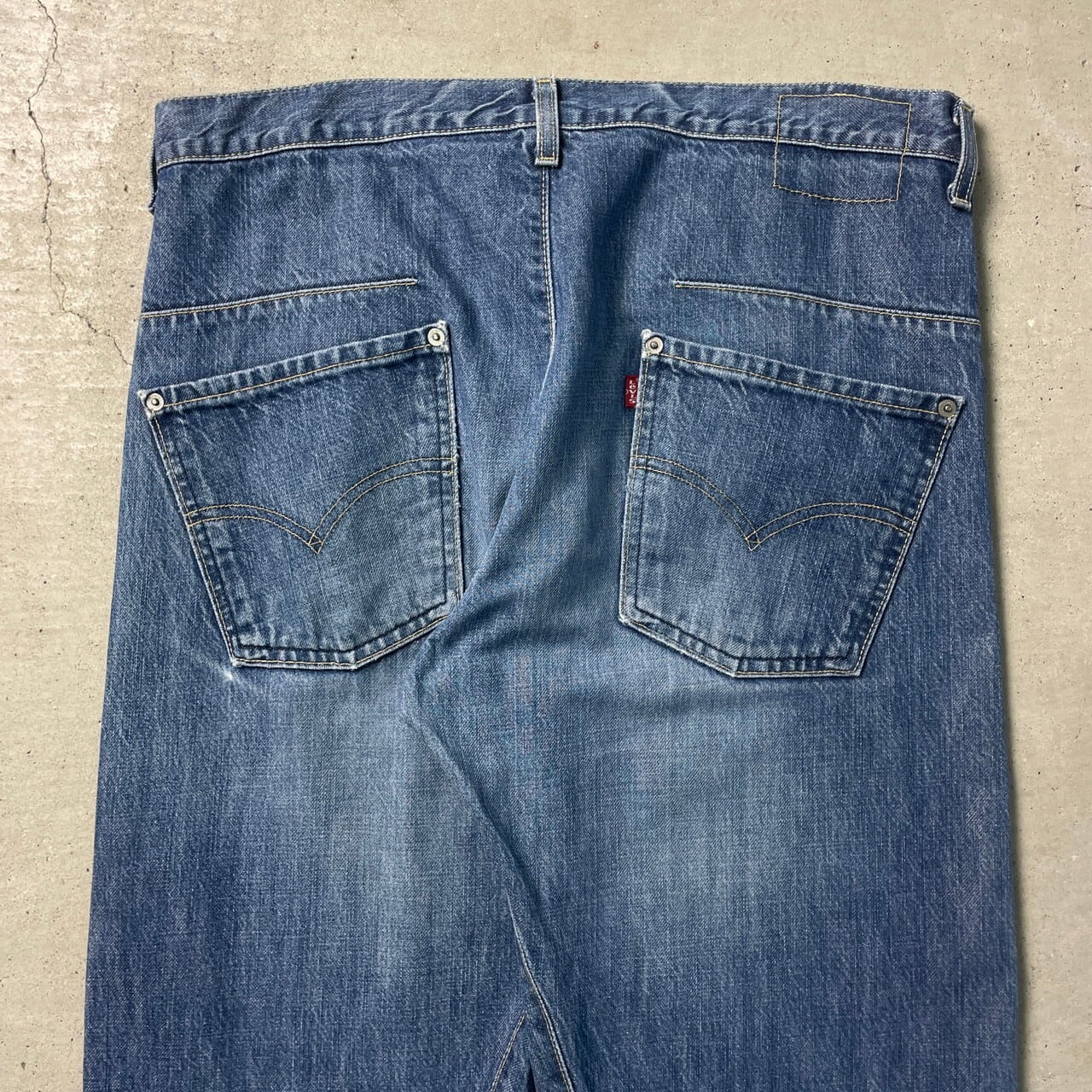 00年代 Levi's ユーロリーバイス ENGINEERED JEANS 立体裁断 変形