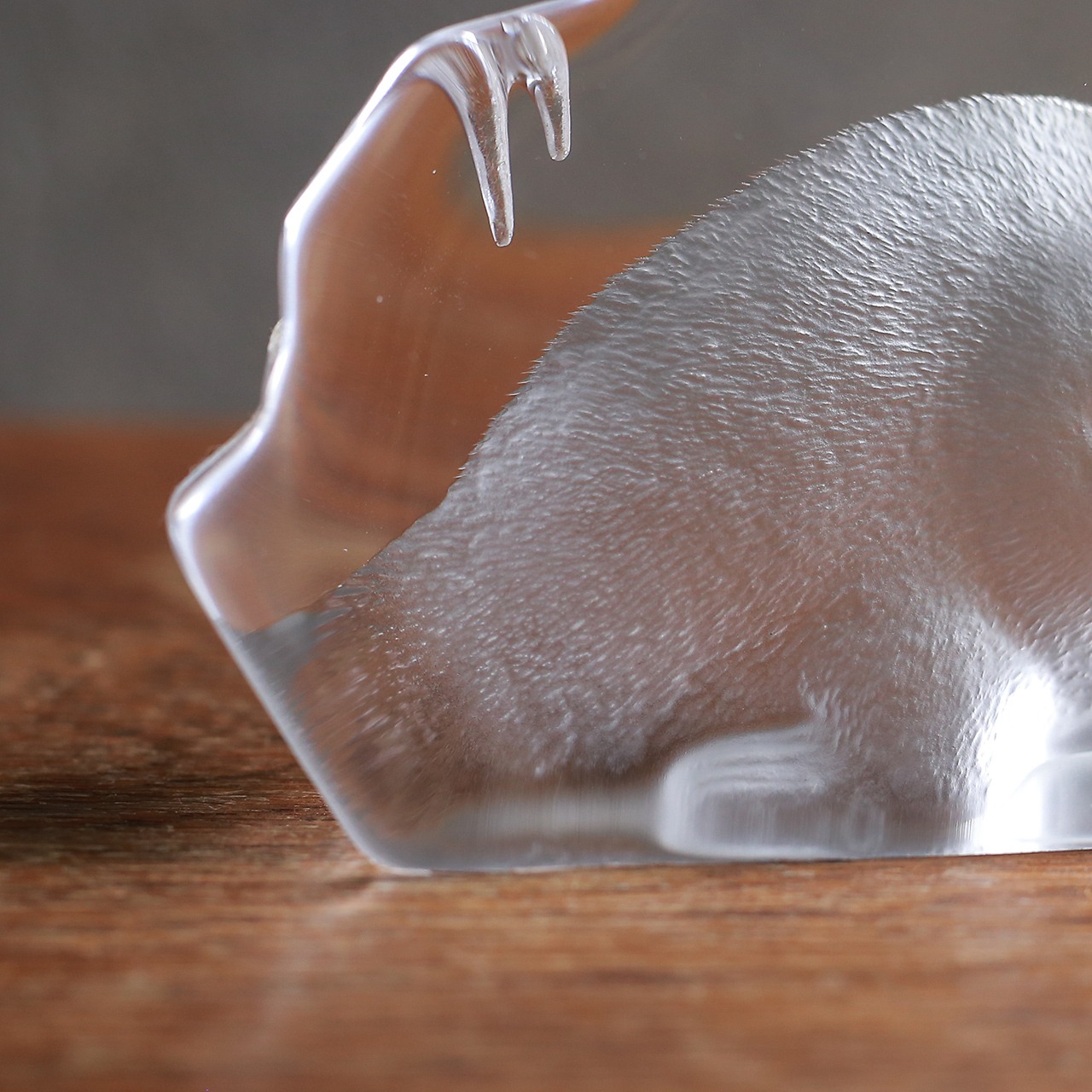 くりくりおめめがかわいい、ガラスのアザラシ