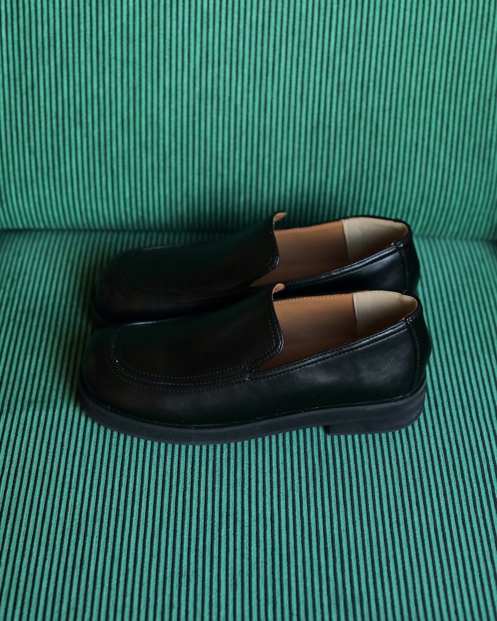 anuke(アンヌーク) Ecoleather Loafers | サウスオレンジ
