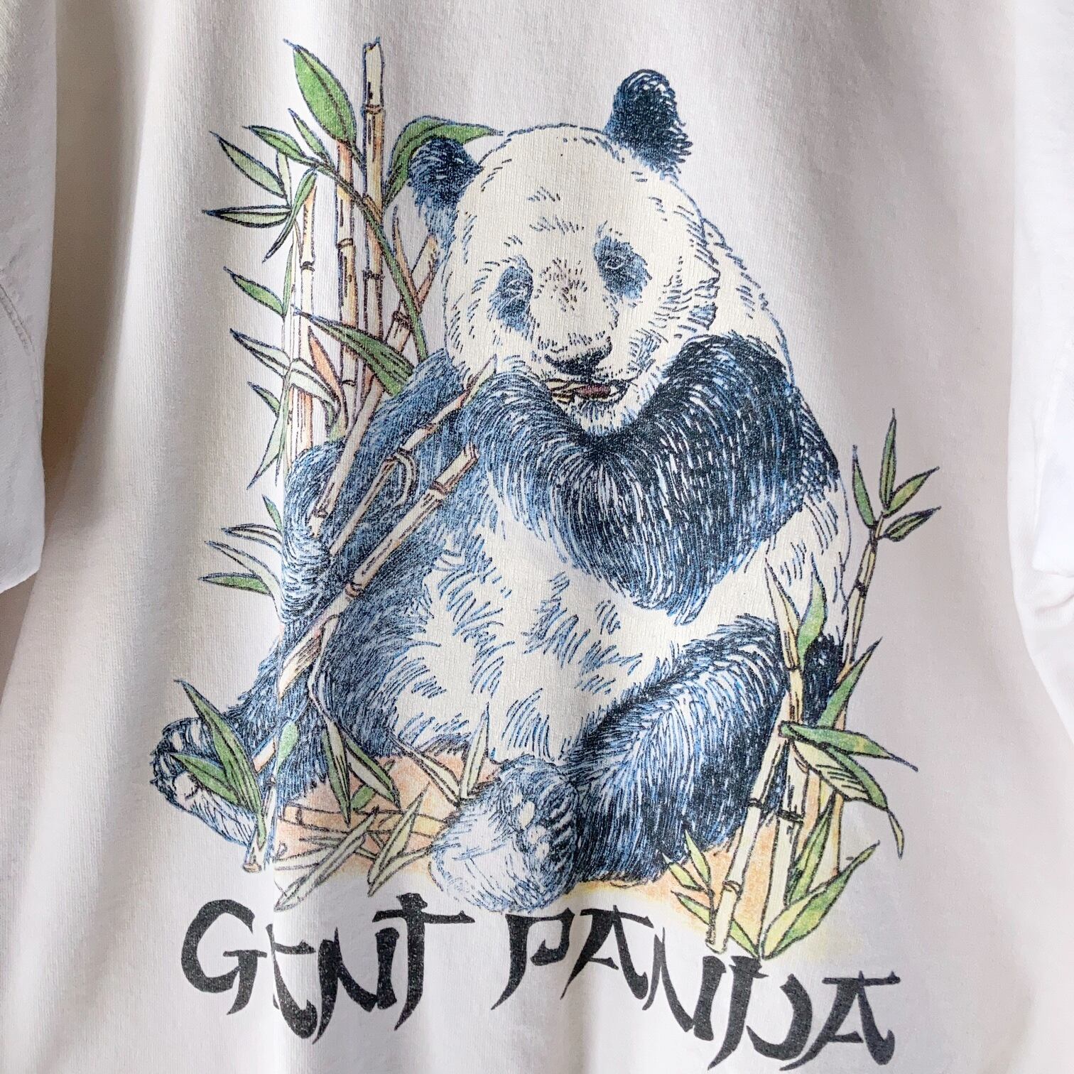 90's ジャイアントパンダ アートプリント スウェット SIZE L 90's ジャイアントパンダ アートプリント スウェット SIZE L