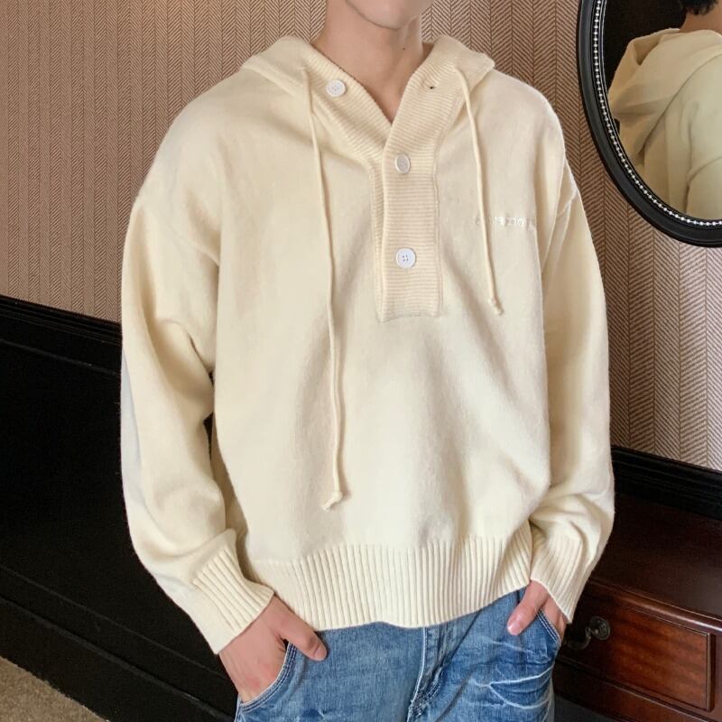 プルオーバーニットフーディー C10396