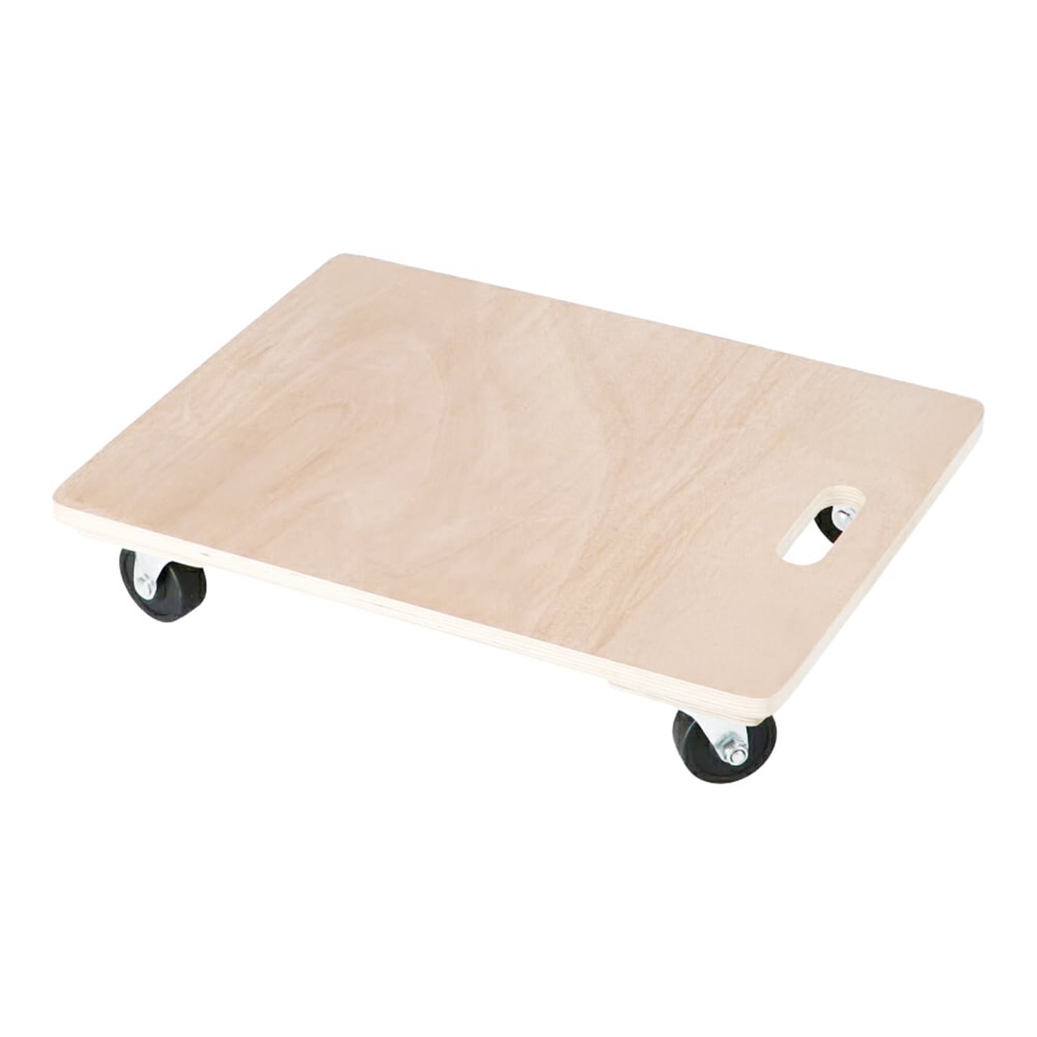 木製平台車 発電機適用 キャスター台車 40×60cm 四輪自在キャスター