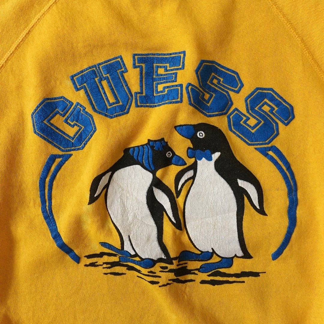 GUESS 80sヴィンテージ 半袖スウェット