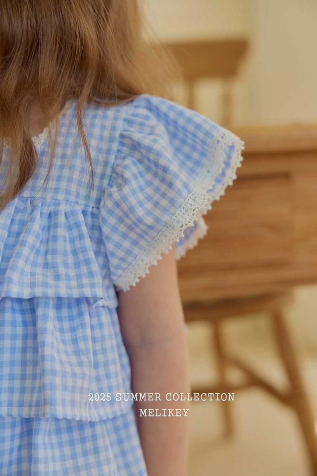 【即納】<melikey>  Juju kang kang nasi blouse