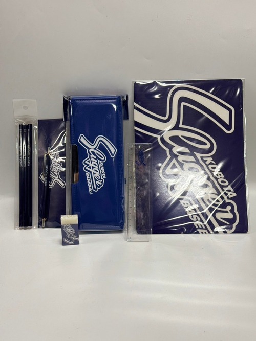 限定久保田SLUGGER文房具6点セット 画像