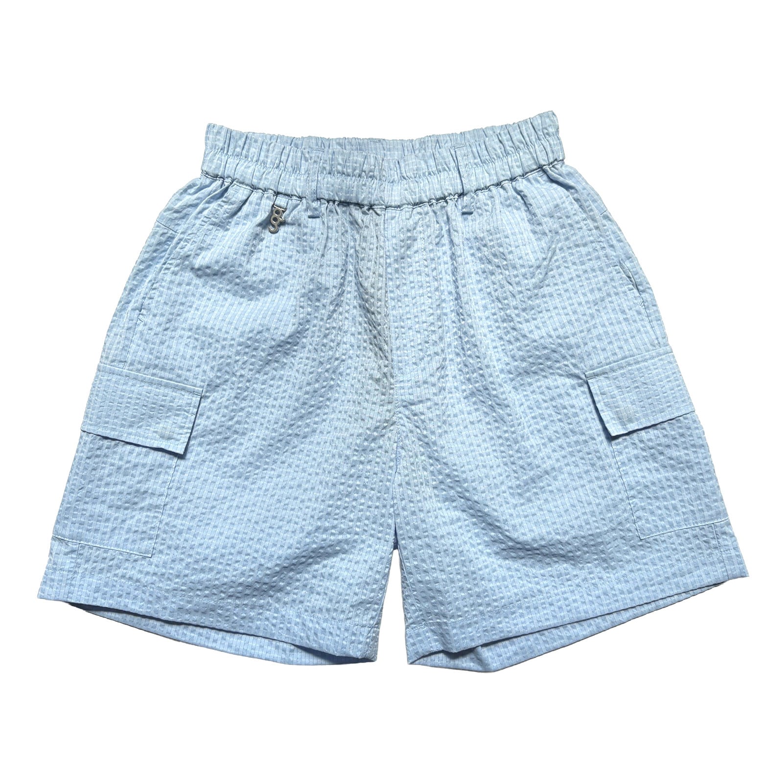 【WOMEN'S】8G DOTAIR COOLMAX SUCKER HALF PANTS -LIGHT BLUE-