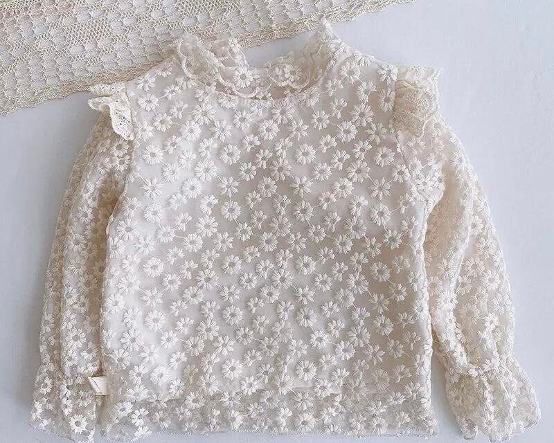 フラワーブラウス / 女の子 / 〜6才