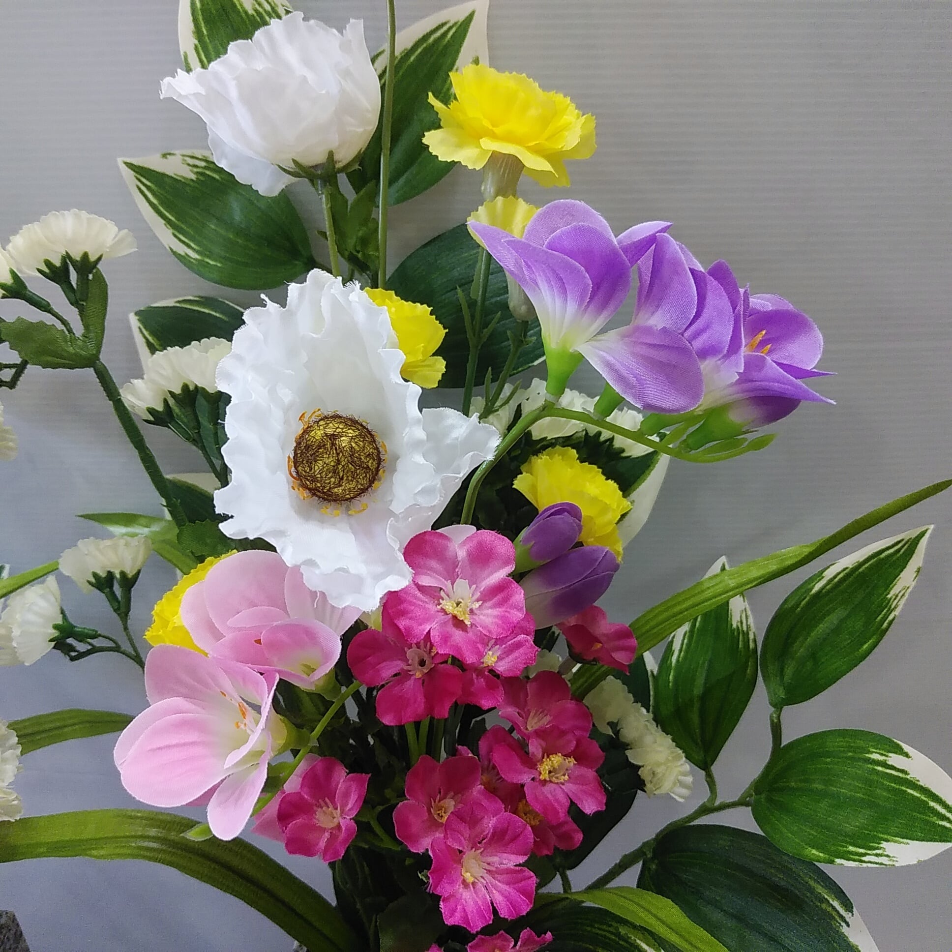 お墓用造花（左右1対セット）【そわ花】H038 | SOWAKA Flower