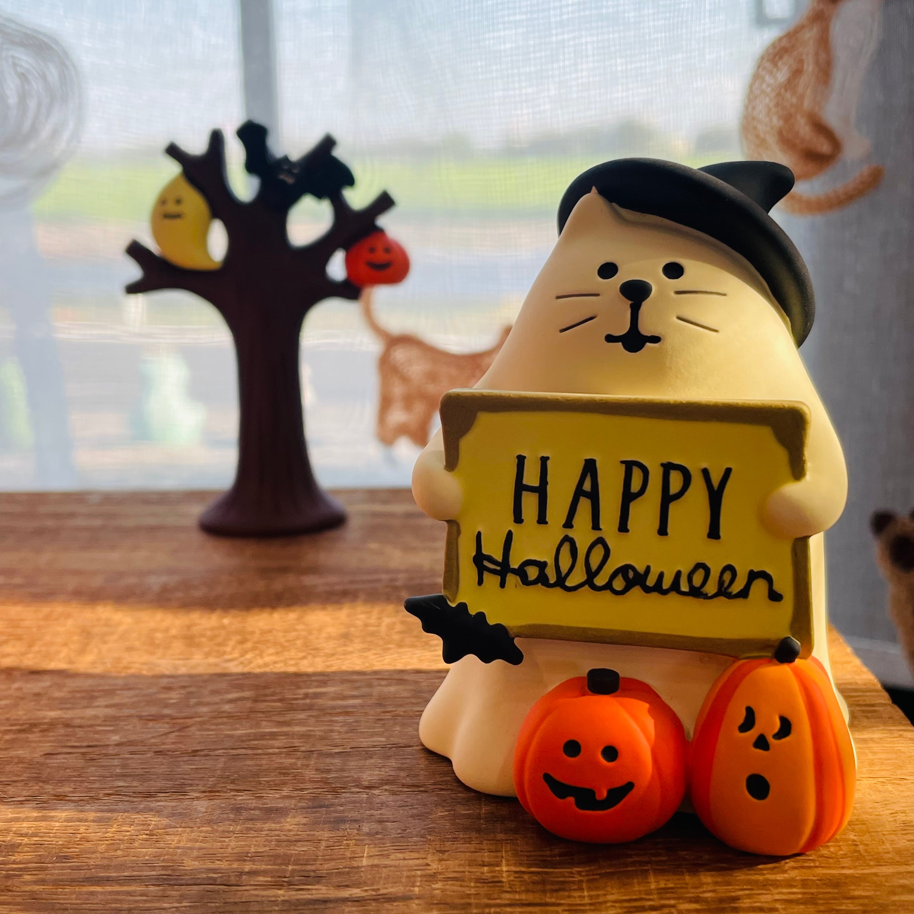 concombre｜コンコンブル｜Happy Halloween  猫雑貨 ねこ ネコ  ディスプレイ 収集癖 コレクション