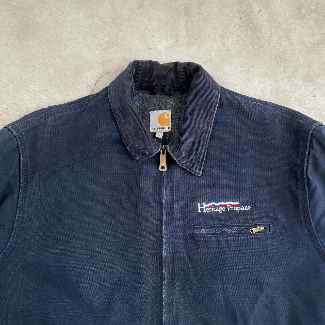 90-00年代 USA製 Carhartt カーハート ダック地 デトロイトジャケット  