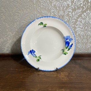 【難あり】ドイツ   VIVLEROY&BOCH 青い花のプレート