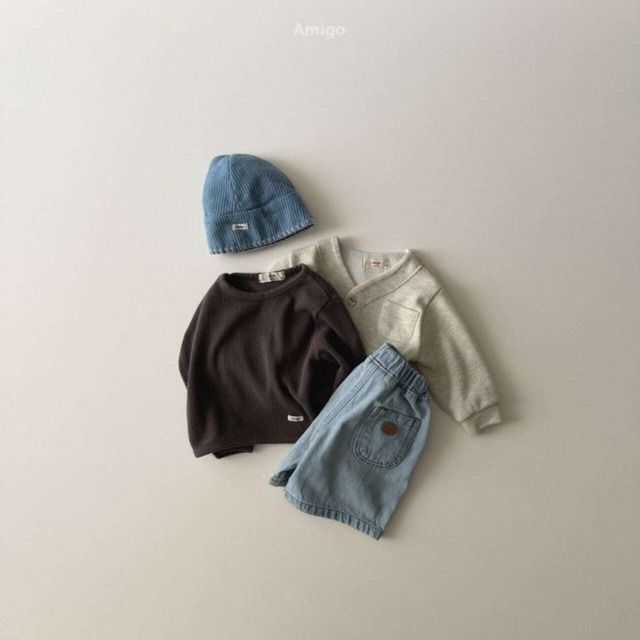 予約⌇amigo / Part 6 wide denim pants